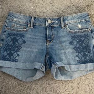 Jean shorts